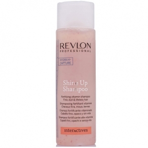 Revlon Interactives Shine Up укрепляющий шампунь для блеска и объема волос 250 мл