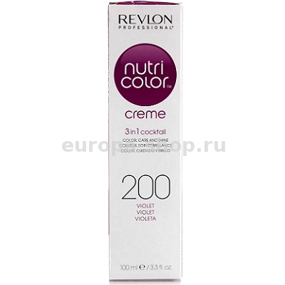 Revlon Nutri Color Creme оттеночный уход 200 фиолетовый 100 мл