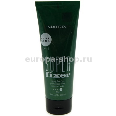 Matrix Style Link Super Fixer volumizing strong hold gel    200 